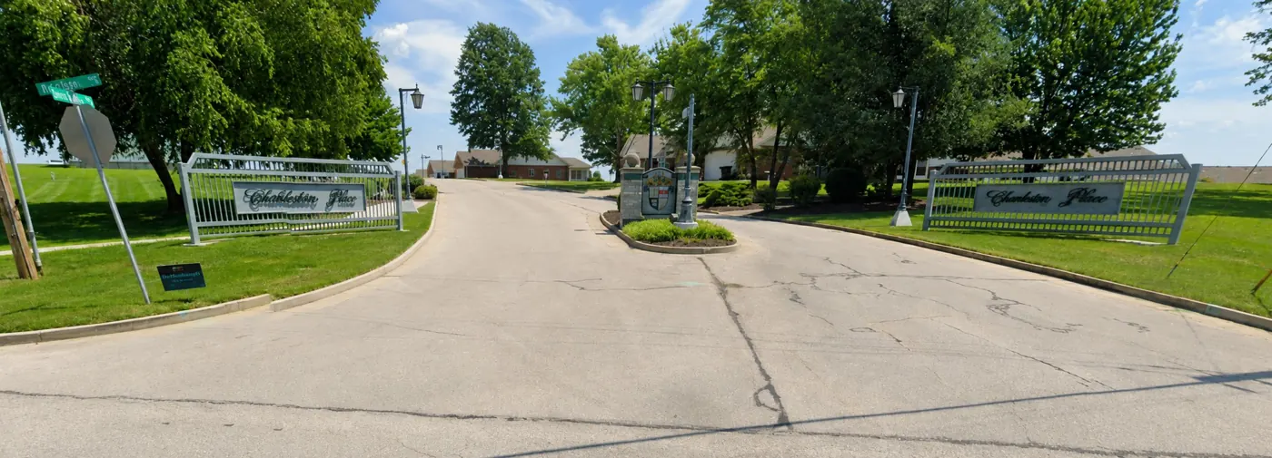 Entrance to the Charleston Place neighborhood